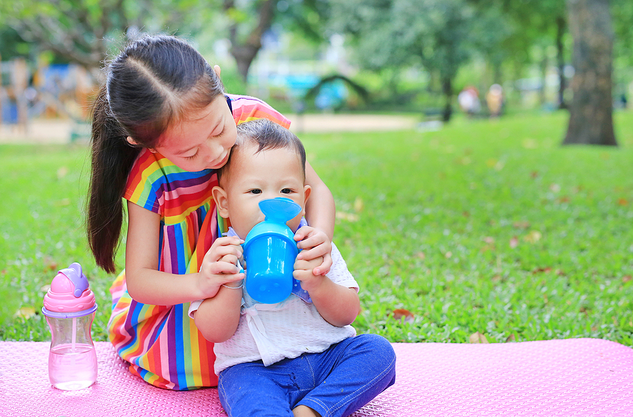 BLEMISHED Nalgene Grip and Gulp Sippy Cup