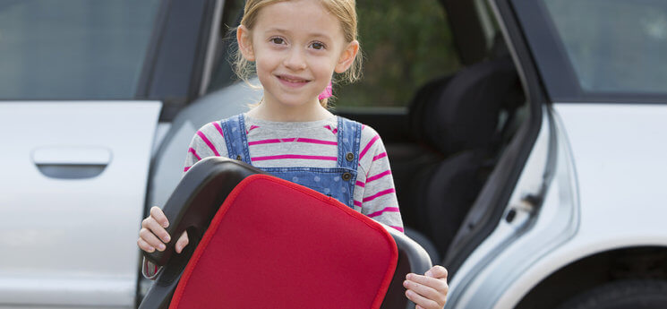 Booster car seat clearance ratings